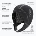 Neoprenmütze BuddySwim Ultra Warmth 3.5 mm black 3