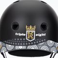 Helm Triple Eight Deep Cover Keegan Palmer black keegan 7