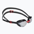 Schwimmbrille ZONE3 Volare Streamline Racing black/red/silver polarisiert verspiegelt revo