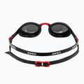 Schwimmbrille ZONE3 Volare Streamline Racing black/red/silver polarisiert verspiegelt revo 4