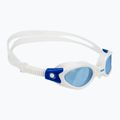 Schwimmbrille ZONE3 Apollo Swim white/blue/tinted blue