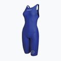 Damen-Einteiler Badeanzug ZONE3 Performance Speed Kneeskin blue/white