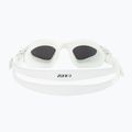 ZONE3 Vapour weiß/silberne Schwimmbrille 5