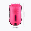 BuddySwim CSW Dry Bag Ankerboje 20 l rosa 3