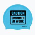 BuddySwim CSW Silikon-Schwimmkappe blau