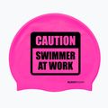 BuddySwim CSW Silikon-Schwimmkappe rosa