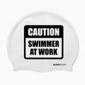 Schwimmkappe BuddySwim CSW Silicone white