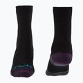 Damensocken Bridgedale Lightweight Merino Performance Boot Original black/purple 2