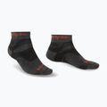 Herren-Trekkingsocken Bridgedale Hike Midweight Performance Ankle graphite/orange