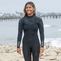 Damen Schwimm-Neoprenanzug Xcel Comp 4/3 mm Full black/black palm/monstera print 6