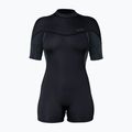 Damen Schwimm-Neoprenanzug Xcel Axis Back Zip Spring 2 mm black/palm/monstera print