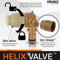 Mundstück für Source Tactical Helix Ventil Kojote 2