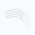 Greys Leader Braided Loops Fliegenschnurverbinder weiß 1328042