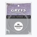 Greys Greylon Knotless Tapered Leader Spinnvorfach klar 1326005