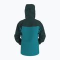 Herren Arcteryx Alpha blau tetra/pytheas Regenjacke 10