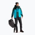 Herren Arcteryx Alpha blau tetra/pytheas Regenjacke 2