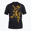 Herren Arcteryx Arc'Multi Bird Logo T-shirt schwarz 7