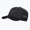 Arcteryx Bird Trucker Gebogene Kappe schwarz