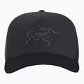 Arcteryx Bird Trucker Gebogene Kappe schwarz 2