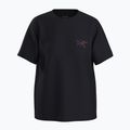 Damen-T-Shirt Arcteryx Kragg Cotton Little Bird Crew black/multi 8