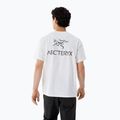 Herren-Shirt Arc'teryx Kragg Sl Cotton Bird Word white light/black 3