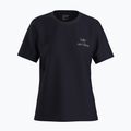 Arcteryx Women's Kragg Sl Cotton Emblem Crew T-shirt schwarz
