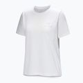 Damen-T-Shirt Arc'teryx Kragg Sl Cotton Emblem Crew white light 6