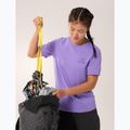 Damen T-Shirt Arc'teryx Kragg Sl Cotton Emblem Crew Aster 5