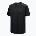 Herren-Shirt Arcteryx Kragg Sl Cotton Bird Word 24k black 5