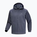 Herren-Trekking-Fleecejacke Arcteryx Emblem Fleece Full-Zip Hoody dark stratus 6
