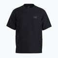 Herren-Shirt Arcteryx Kragg Cotton Emblem Crew SS black 7