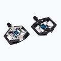 Crankbrothers Double Shot 2 schwarz/silber/blaue Fahrradpedale 2