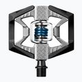 Crankbrothers Double Shot 2 schwarz/silber/blaue Fahrradpedale 5