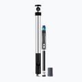 Crankbrothers Klic HP Manometer + CO2 120 psi Silber Fahrradpumpe