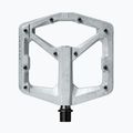 Crankbrothers Stamp 2 roh Silber Fahrradpedale