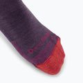 Damensocken Darn Tough Hiker plum heather 3