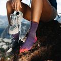 Damensocken Darn Tough Hiker plum heather 6