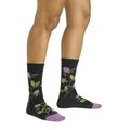 Damensocken Darn Tough Blossom charcoal 2