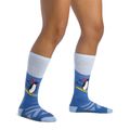 Skisocken für Kinder Darn Tough Penguin Peak OTC Midweight with Cushion stellar 2