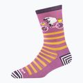 Damensocken Darn Tough Animal Haus lilac 2