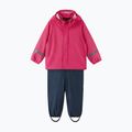 Reima Tihku Kinder Regenset Jacke+Hose rosa navy 5100021A-4410