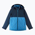 Reima Nivala Kinder Regenjacke blau und navy 5100177A-6390 2