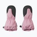 Reima Tepas Fäustlinge Kinder Skihandschuhe grau rosa 6