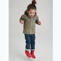 Reima Vantti grau-grüne Softshelljacke für Kinder 3