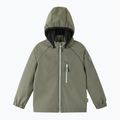 Reima Vantti grau-grüne Softshelljacke für Kinder 8