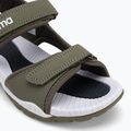 Reima Ratas grau-grün Kindersandalen 7