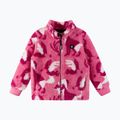 Fleece Hoodie Sweatshirt Kinder Reima Turkkinen soft coral