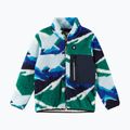 Fleece Hoodie Sweatshirt Kinder Reima Turilas deeper green