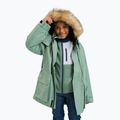 Fleece Hoodie Sweatshirt Kinder Reima Merin green clay 7