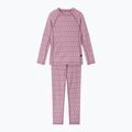 Kinder Thermo-Unterwäsche-Set Reima Taival grey pink
